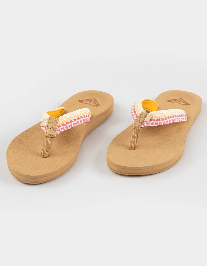 ROXY Porto IV Womens Thong Flip Flops
