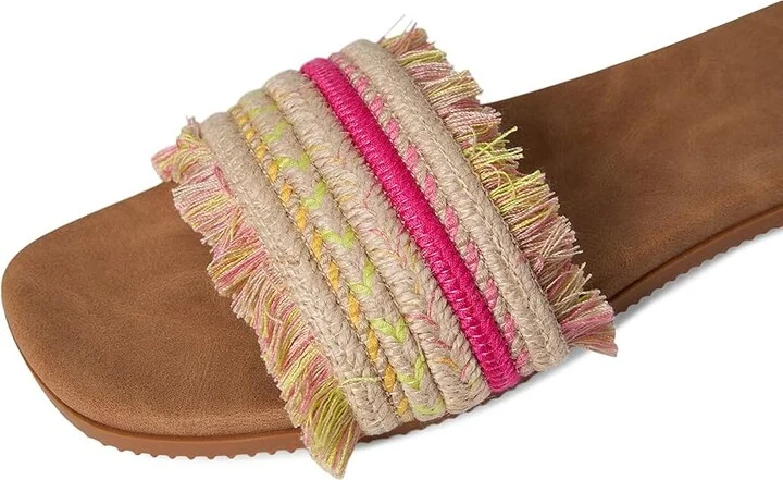 Roxy Positano Women's Sandals Woven Hot Pink : 8 M, Synthetic - Image 7