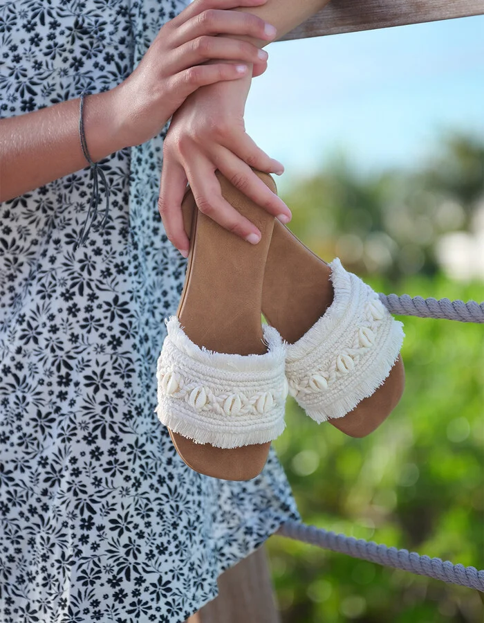 ROXY Positano Womens Slide Sandals - Image 8