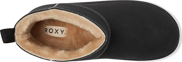 Roxy Pow Booty Women's Boots Black : 9 M, Suede - Image 2