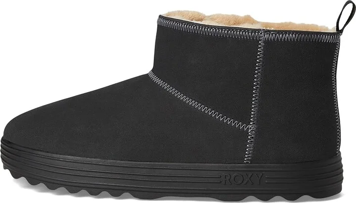 Roxy Pow Booty Women's Boots Black : 9 M, Suede - Image 6