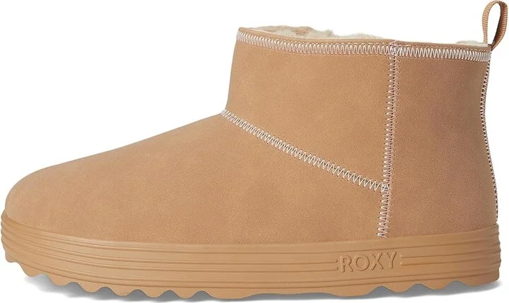 Roxy Pow Booty Women's Boots Brown : 8 M, Suede - Image 6