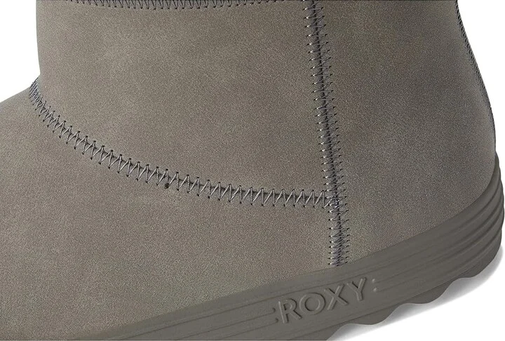 Roxy Pow Booty Women's Boots Grey : 7 M, Suede - Image 7