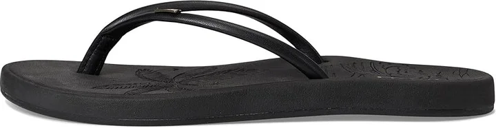Roxy Riverside Women's Wedge Shoes Smooth Black/Black : 5 M, Synthetic - Image 6