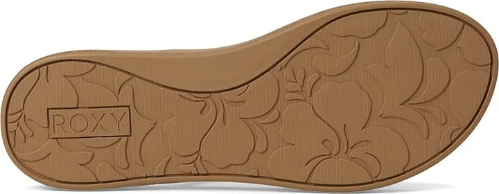 Roxy Riverside Women's Wedge Shoes Smooth Cognac : 6 M, Synthetic - Image 3