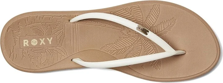 Roxy Riverside Women's Wedge Shoes Smooth Cream : 10 M, Synthetic - Image 2