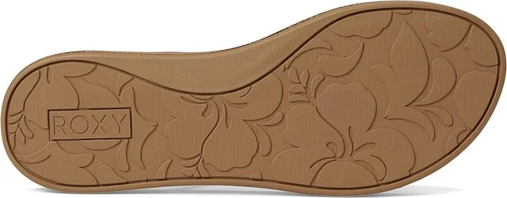 Roxy Riverside Women's Wedge Shoes Smooth Cream : 10 M, Synthetic - Image 3