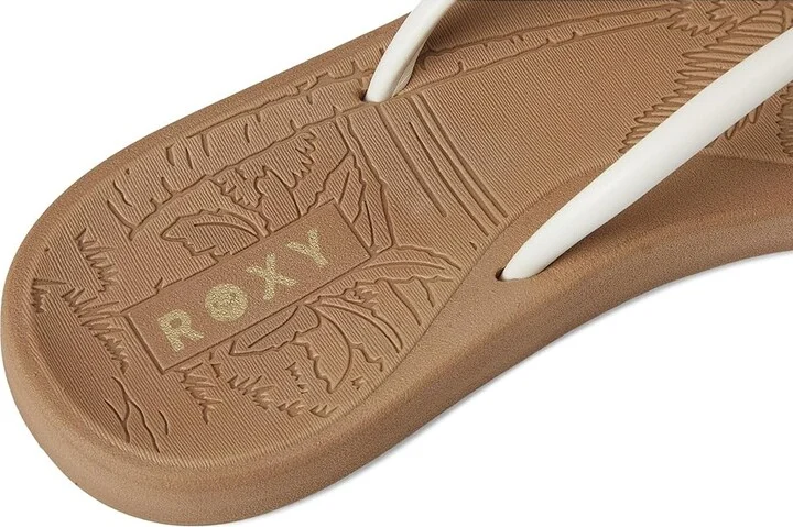 Roxy Riverside Women's Wedge Shoes Smooth Cream : 10 M, Synthetic - Image 7