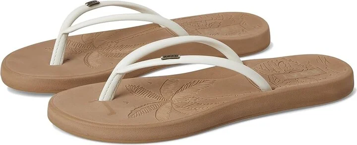 Roxy Riverside Women's Wedge Shoes Smooth Cream : 10 M, Synthetic