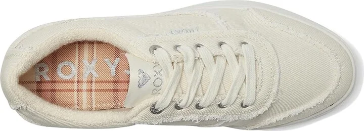 Roxy Sheilahh 2.0 Fray Women's Shoes Other White : 9 M, Textile - Image 2