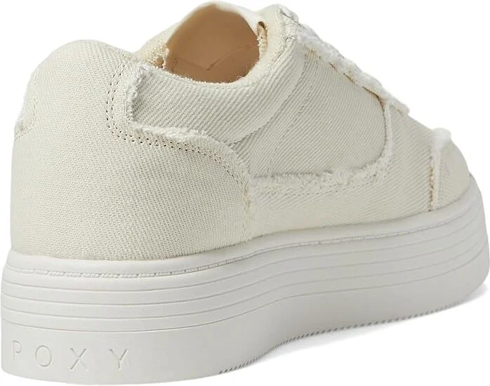 Roxy Sheilahh 2.0 Fray Women's Shoes Other White : 9 M, Textile - Image 4