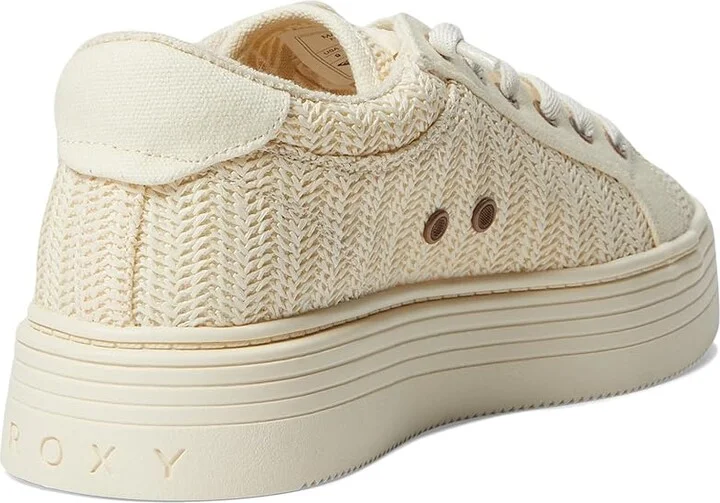 Roxy Sheilahh 2.0 Women's Shoes Natural : 5 M, Textile - Image 4