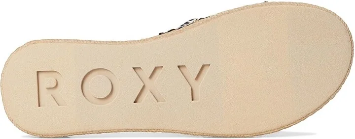 Roxy Shoresoft SLD Women's Sandals Brown/Multi : 7 M, Faux Leather - Image 3