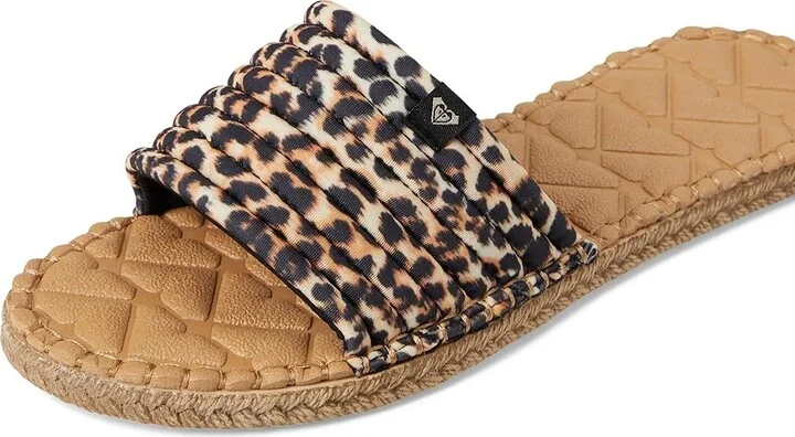 Roxy Shoresoft SLD Women's Sandals Brown/Multi : 7 M, Faux Leather - Image 7