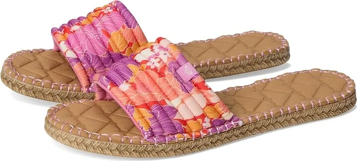 Roxy Shoresoft SLD Women's Sandals Neoprene : 8 M, Faux Leather