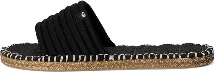 Roxy Shoresoft SLD Women's Sandals Neoprene Black : 6 M, Faux Leather - Image 6