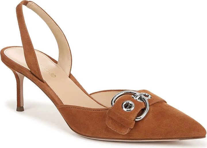 Roxy Slingback Pointed Toe Pump