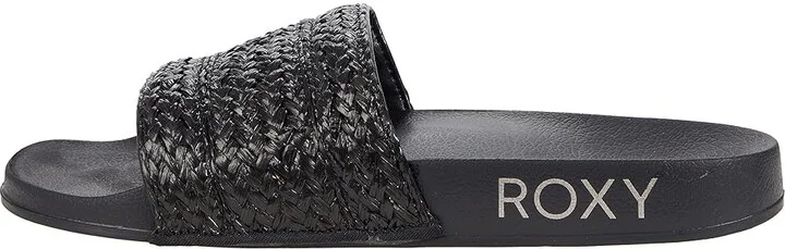 Roxy Slippy Jute Women's Shoes Black : 5 M, Synthetic - Image 6