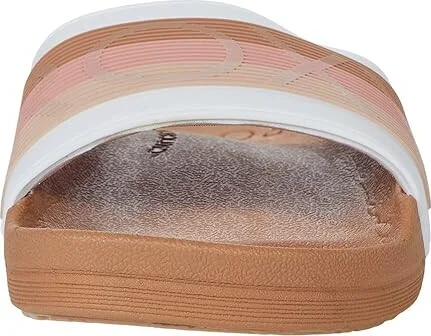Roxy Slippy LX Women's Shoes Tan : 10 M, Synthetic - Image 5