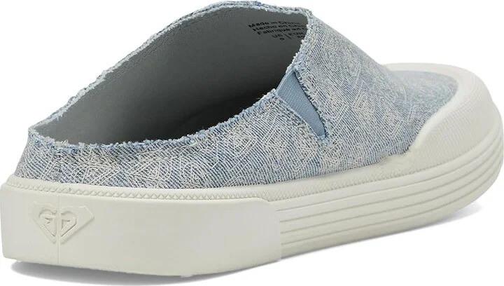 Roxy Squad Women's Sandals Light Blue : 7 M, Textile - Image 4