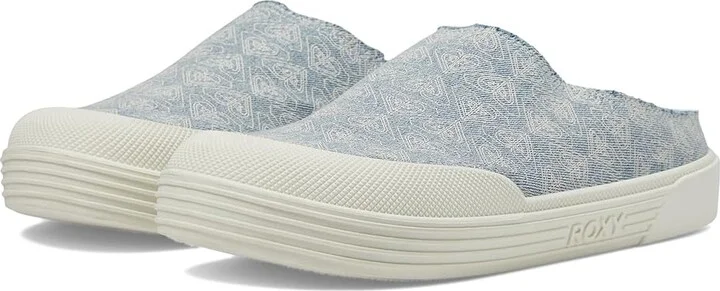 Roxy Squad Women's Sandals Light Blue : 7 M, Textile