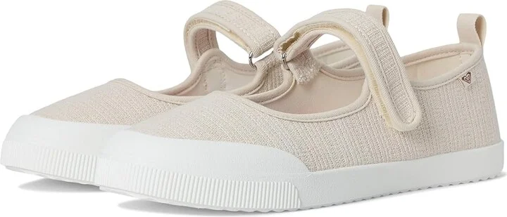 Roxy Sunfari Women's Shoes Linen Cream : 8.5 M, Cotton/Rubber/Synthetic