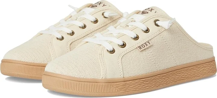 Roxy Sunny Stroll Women's Sandals Textured Cream : 6.5 M, Synthetic
