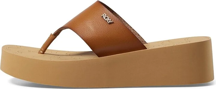 Roxy Sunset Dreams Women's Shoes Tan : 10 M, Leather - Image 5