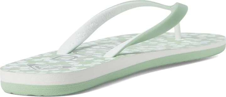 Roxy Tahiti VII Women's Shoes Green/White : 5 M, Synthetic - Image 2