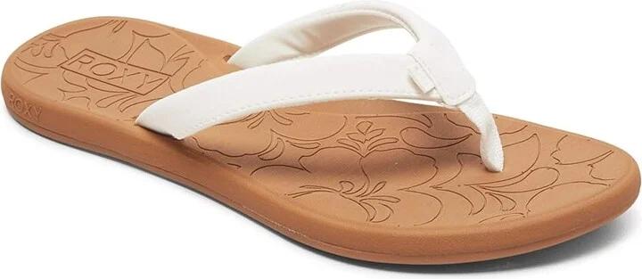 Roxy Vickie Women's Shoes White : 10 M, Synthetic - Image 2