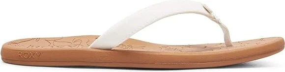 Roxy Vickie Women's Shoes White : 10 M, Synthetic - Image 3