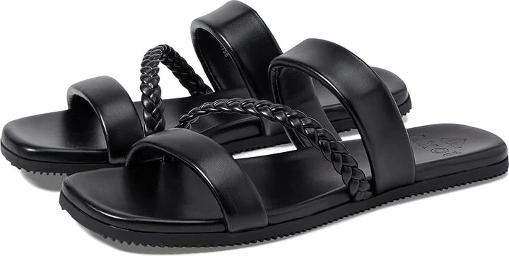 Roxy Villa Vida Women's Sandals Black : 6 M, Leather