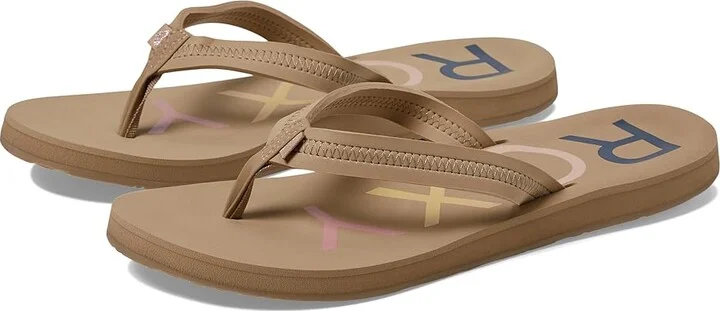 Roxy VISTA IV Women's Sandals EVA OPEN BEIGE : 10 M