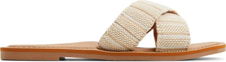 Roxy Women's Andreya Raffia Slip-On Sandals - Image 2
