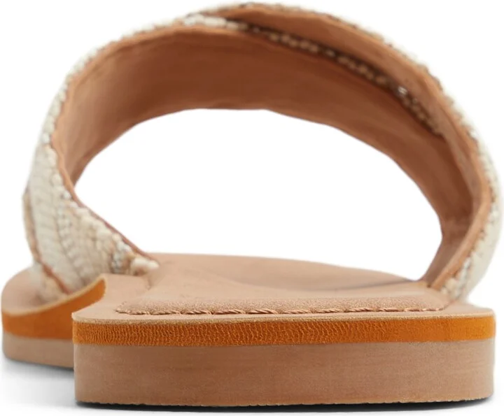 Roxy Women's Andreya Raffia Slip-On Sandals - Image 3