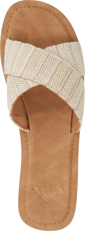 Roxy Women's Andreya Raffia Slip-On Sandals - Image 4