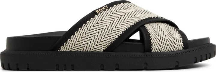 Roxy Women's Capri Round Toe Flat Sandals - Image 6