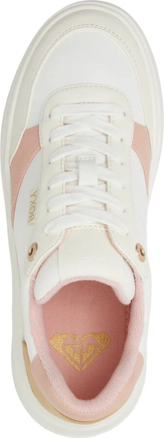 Roxy Women's Carver Lace-Up Sneakers - White/Multi - Image 4