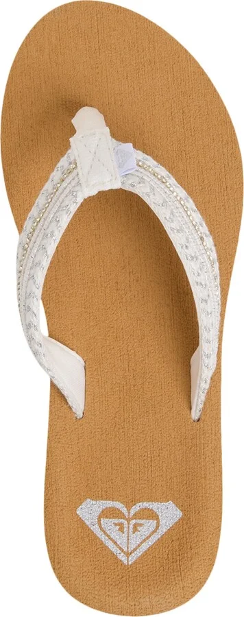 Roxy women's Porto Bling Round Toe Flat Sandals - Image 8
