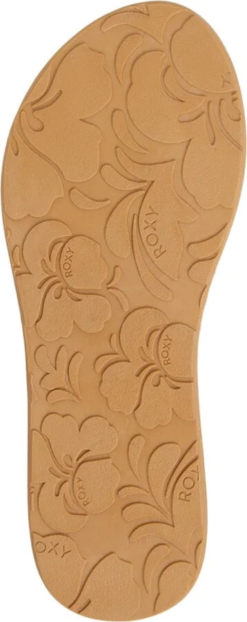 Roxy women's Porto Bling Round Toe Flat Sandals - Image 9