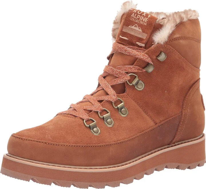 Roxy Women's Sadie Lace-Up Boots Snow