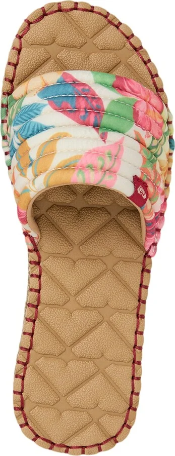 Roxy Women's Shoresoft Sld Round Toe Flat Sandals - Image 8