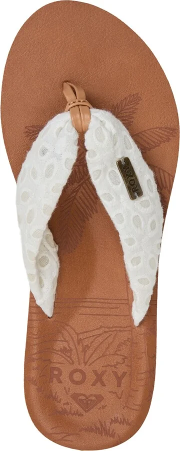 Roxy Women's Tulum Slip-On Flat Sandals - Image 4