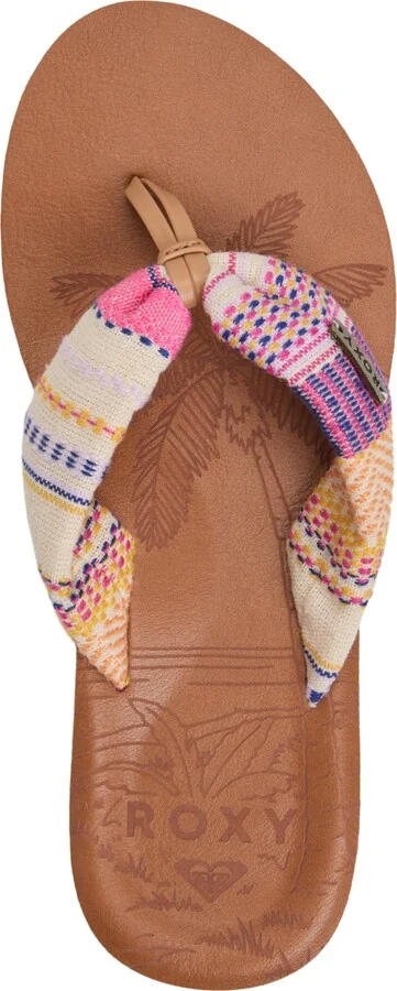Roxy Women's Tulum Slip-On Flat Sandals - Image 9