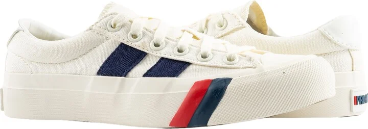 Royal Plus Canvas White/Navy Unisex Shoes PK60299