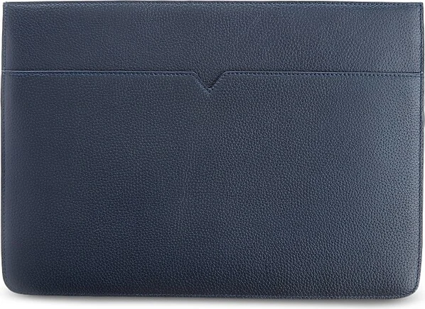 Royce New York Pebble Grain Leather 13 Laptop Sleeve