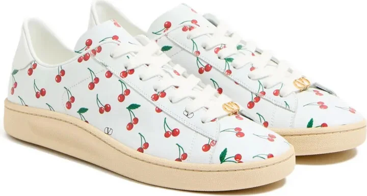Royco cherry-print low-top sneakers - Image 2