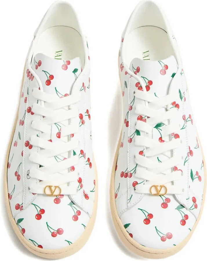 Royco cherry-print low-top sneakers - Image 4
