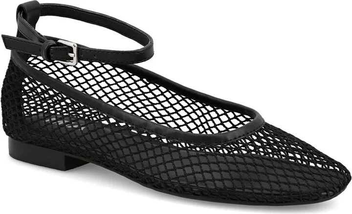 Roz Ankle Strap Flat