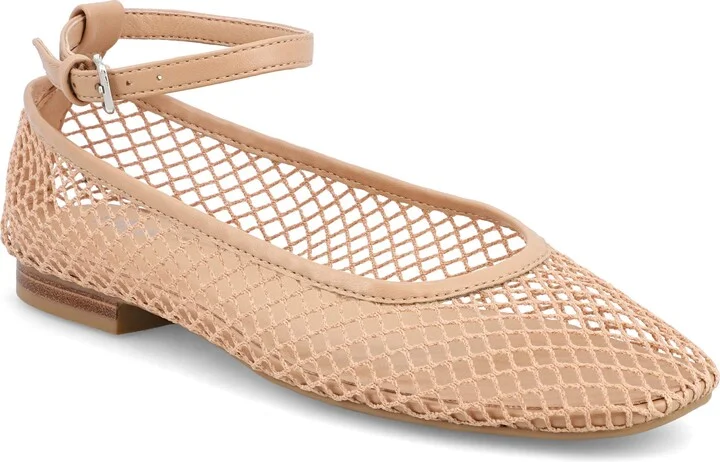 Roz Ankle Strap Flat